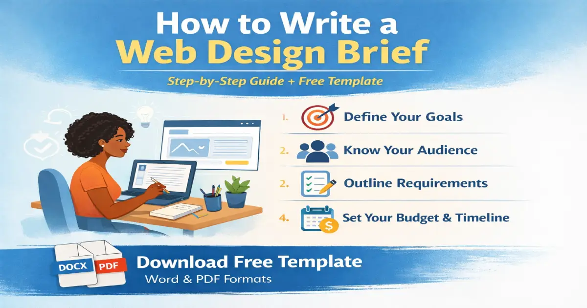 How to Write a Web Design Brief — step-by-step guide and free template for Kenyan businesses
